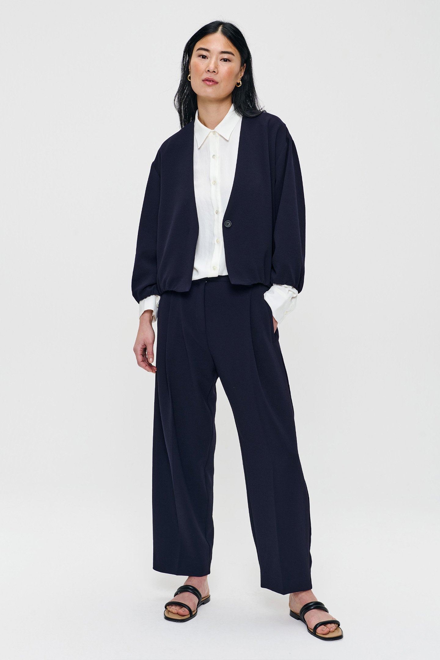 RELAXED JACKET MIDNIGHT BLUE 5
