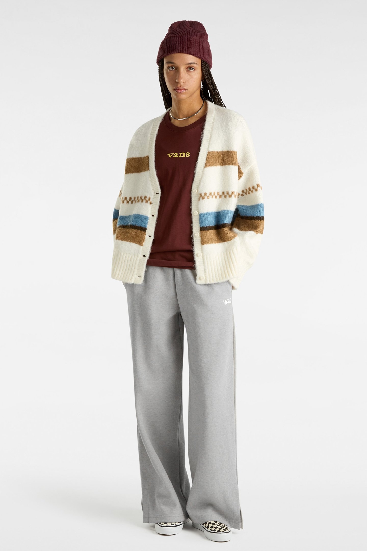 VALERIE STRIPE CARDIGAN MARSHMALLOW 3