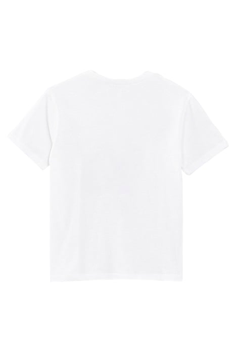 BOYS’ OFF-WHITE T-SHIRT WITH IKKS-EMBROIDERED CREST 2