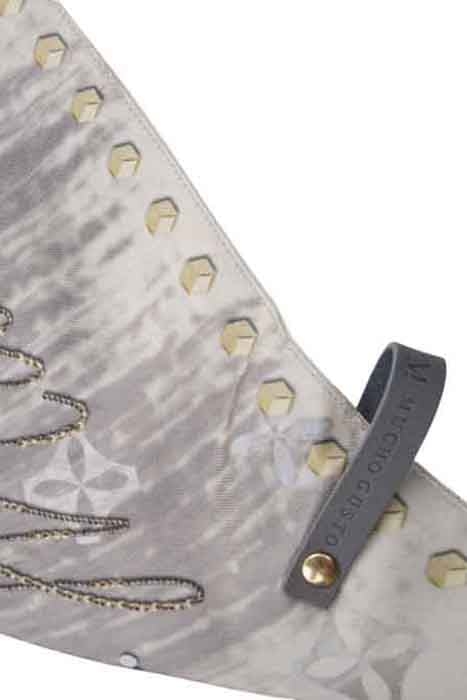 SILK SCARF ST. TROPEZ GREEN PASTELS GREEN 2