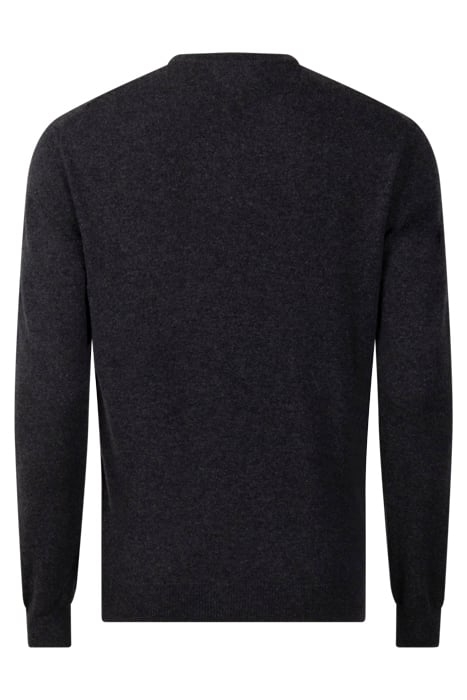 CASHMERE CREW NECK BLACK 2