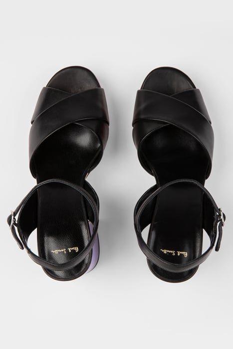 WOMENS SHOE POPPY BLACK BLACK 3