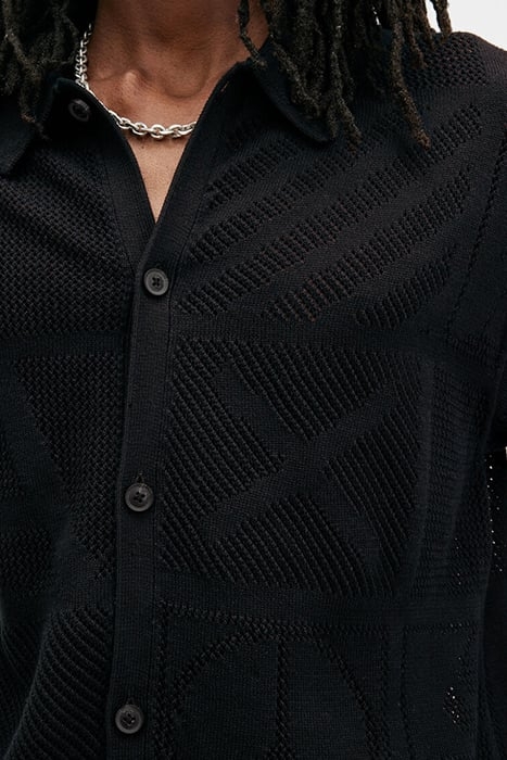 PALMA SS CARDIGAN BLACK 6