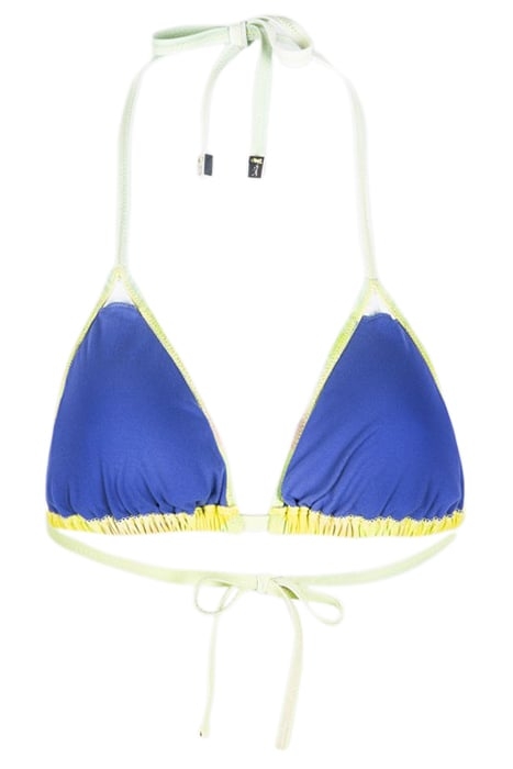 WOMEN TOP BIKINI TRIANGLE YELLOW 2