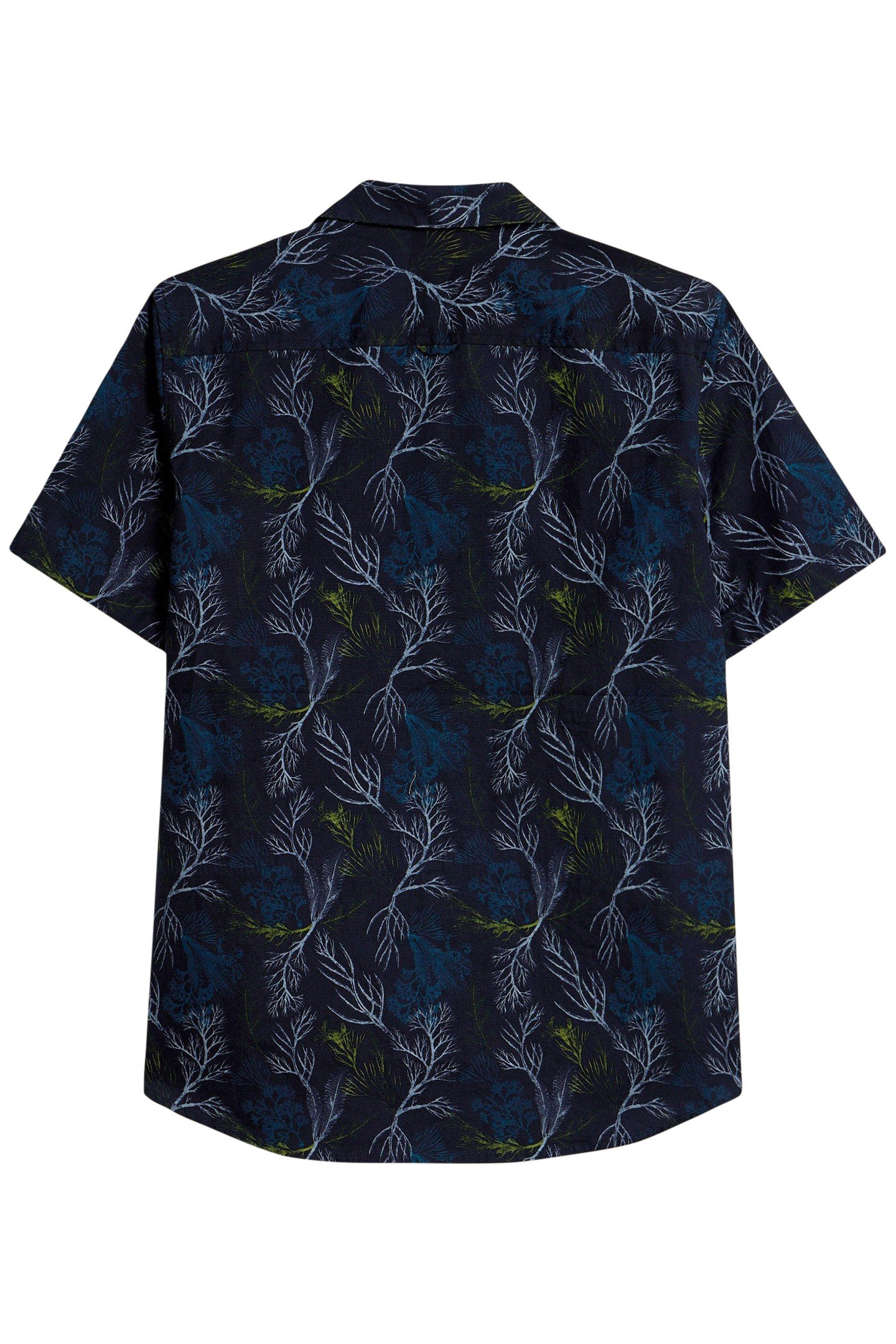 CRAB PRINTED SS SHIRT NAVY PRINT 4