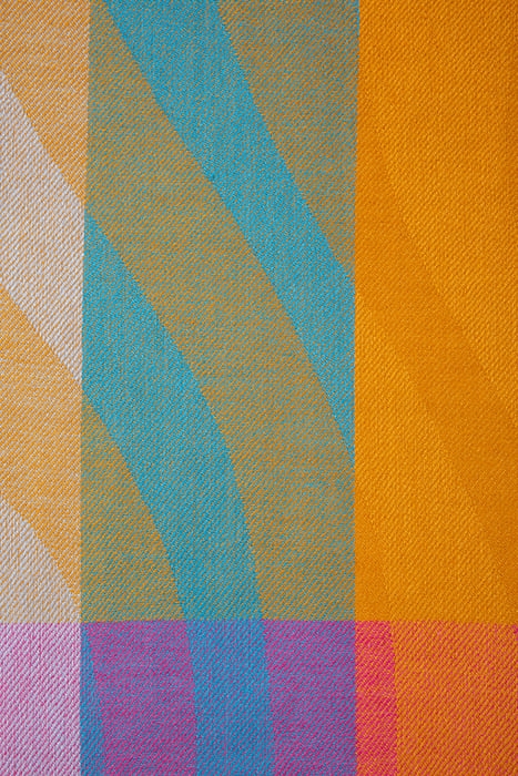 WOMEN SCARF BLOCK CHECK SWIRL SWIRL 4