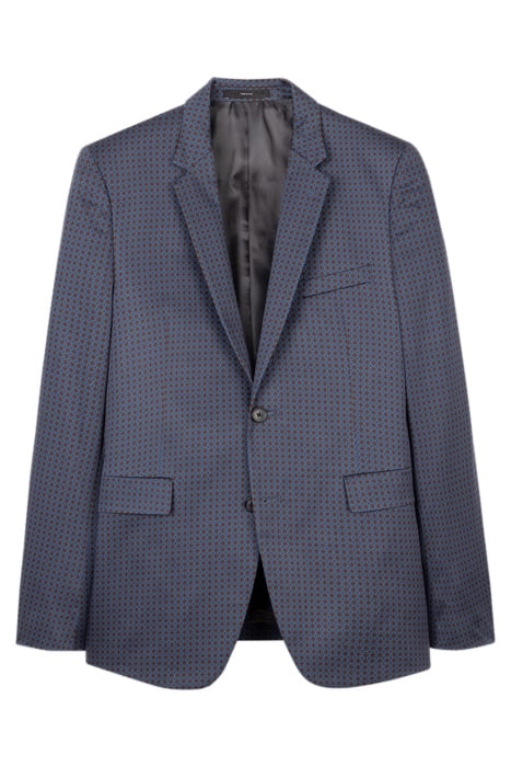 GENTS SLIM FIT 2 BTN JACKET INDIGO 1