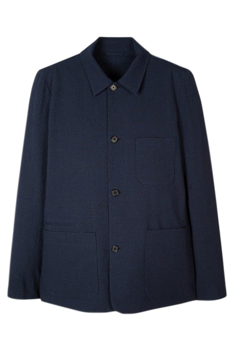 GENTS 4 BTN CASUAL JACKET VERY DARK NAVY 4