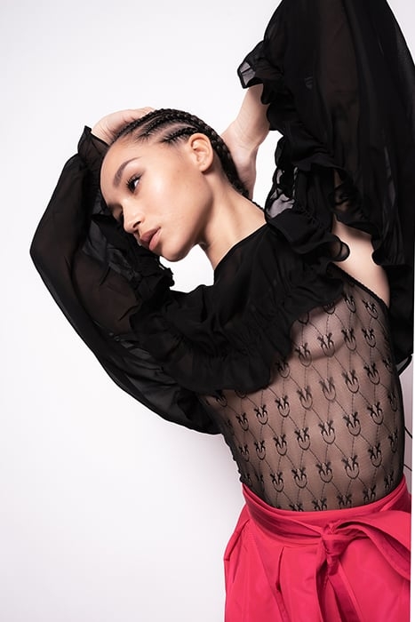 CARAMBOLA SHRUG BLACK 6