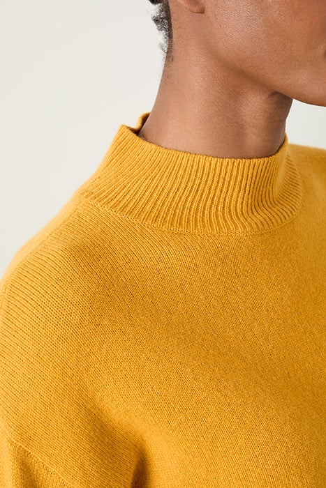 ZOE BOXY KNITTED SWEATER GOLD 7