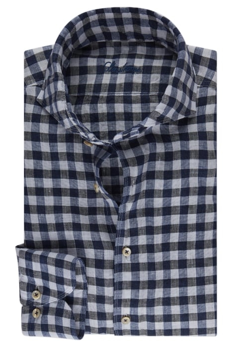 SLIMLINE/22, RC CUFF, SPORT DARK BLUE CHECK 1