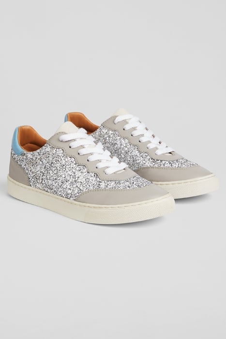 LKB RUNNER SNEAKERS WHITE/SILVER 2