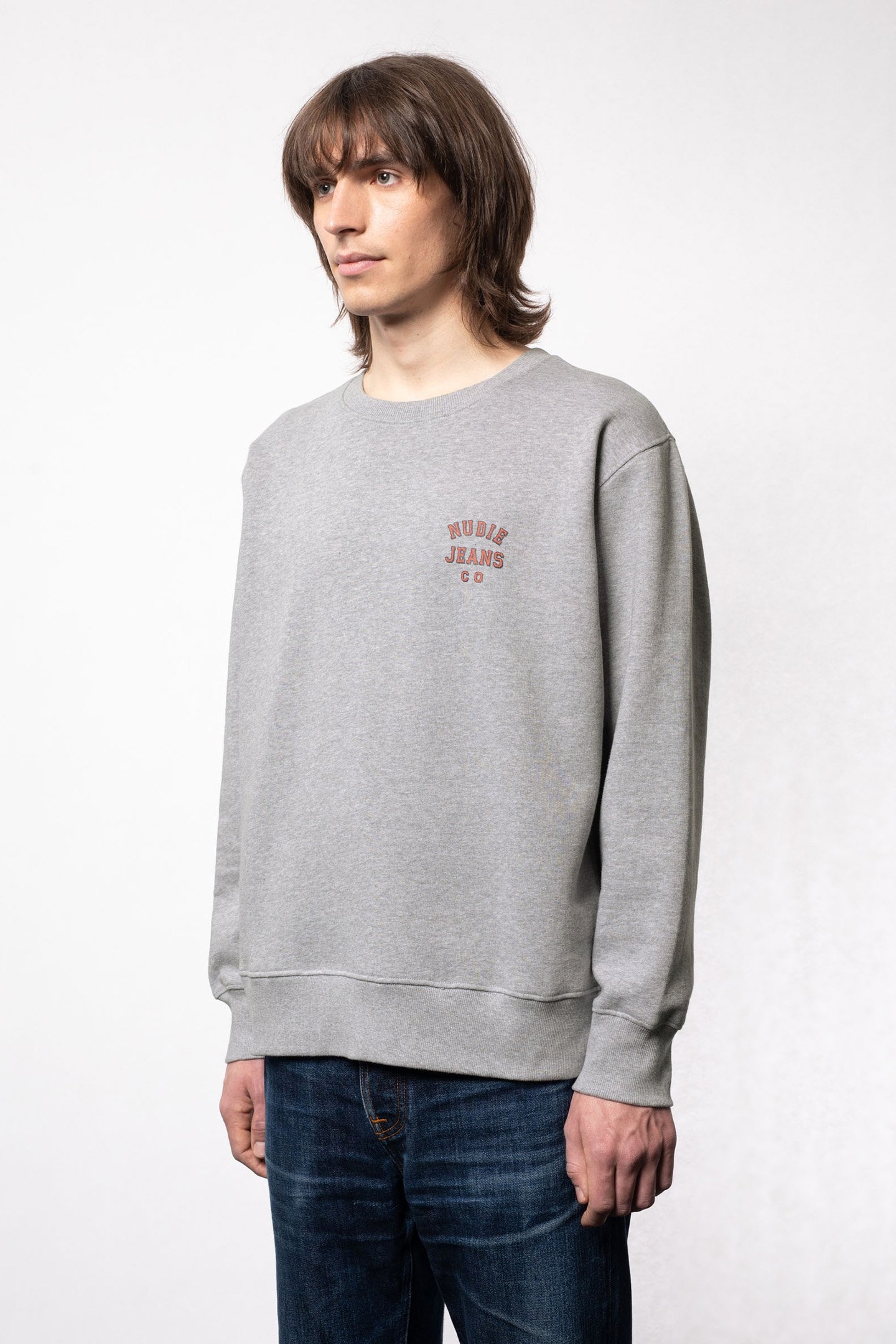 FRASSE LOGO SWEATSHIRT GREYMALANGE 4