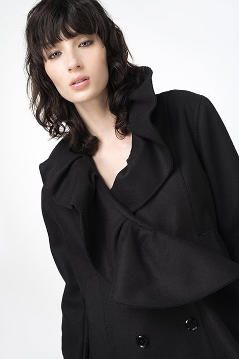 CREAMY CABAN PANNO TAGLIO VIVO BLACK 5