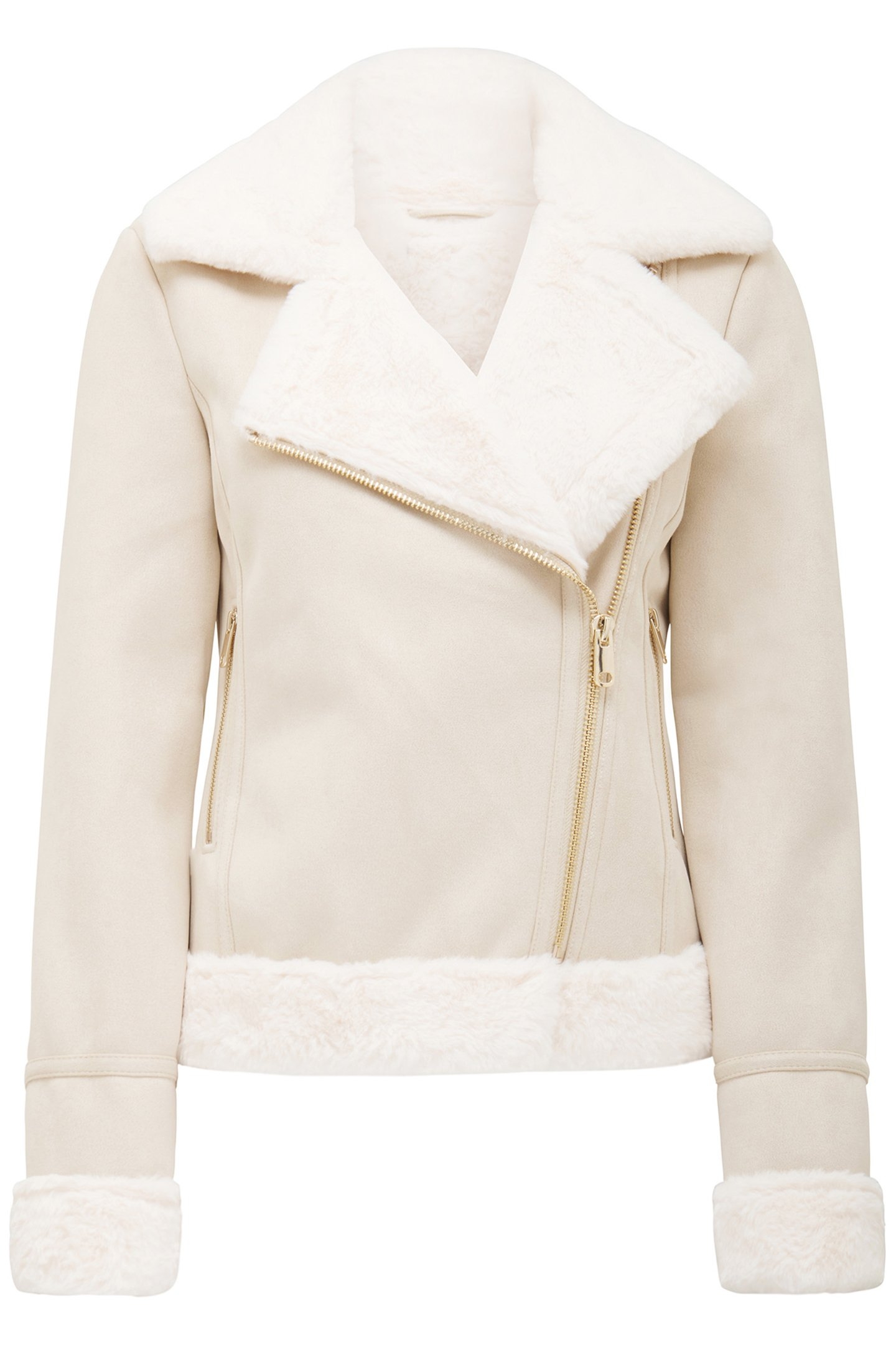 HOUSTON AVIATOR JACKET CREAM 3