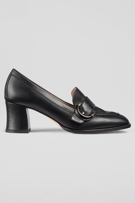 MARA RESIN LOAFER BLACK 1
