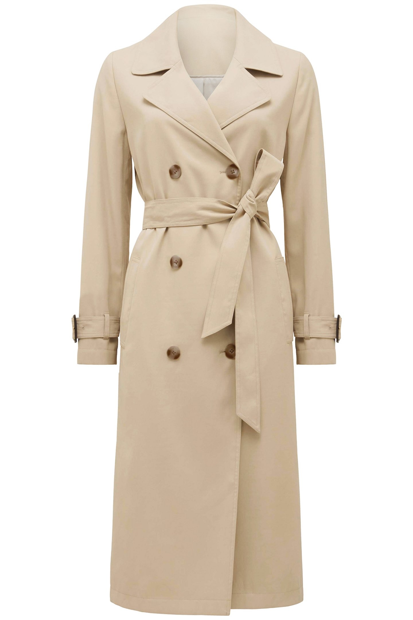 DARLAH SOFT TRENCH COAT STONE 3