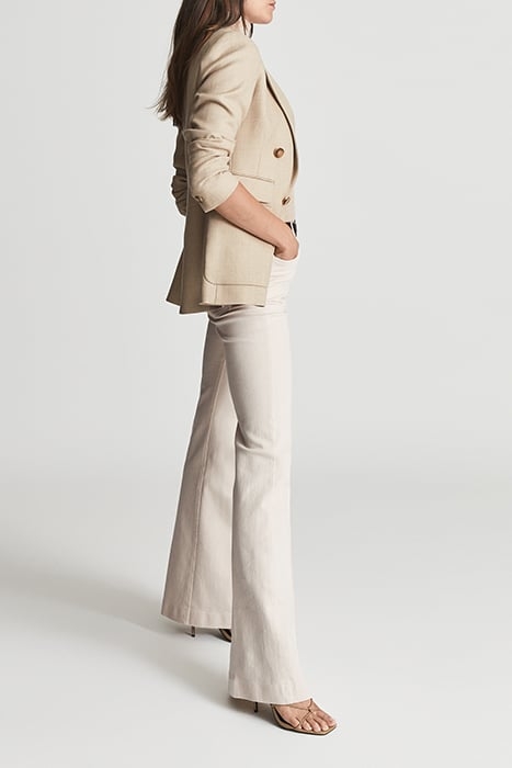 FLORENCE-FLARE TROUSER CREAM 2