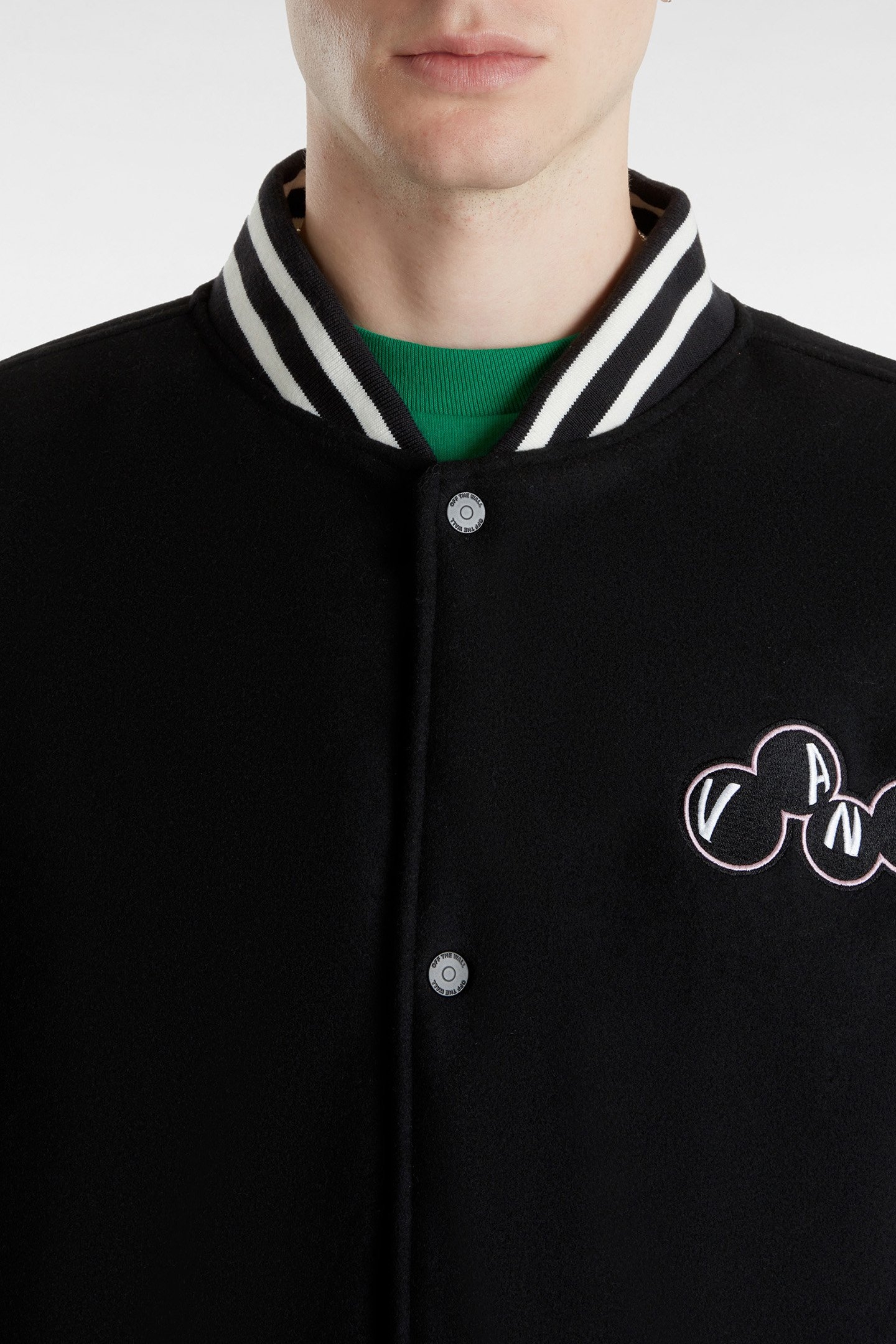 SCUTTLE BASEBALL JACKET BLACK 7