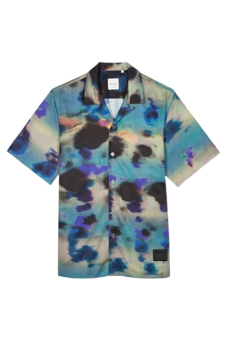 MENS S/S TAILORED FIT SHIRT LIGHT BLUE 1