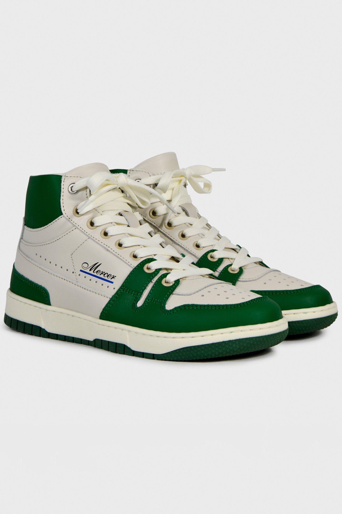 THE BROOKLYN HIGH WHITE/GREEN 2