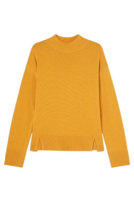 ZOE BOXY KNITTED SWEATER GOLD 4