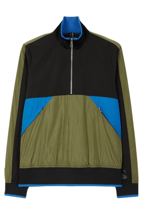 MENS PULLOVER JACKET LT GREYISH GREEN 1