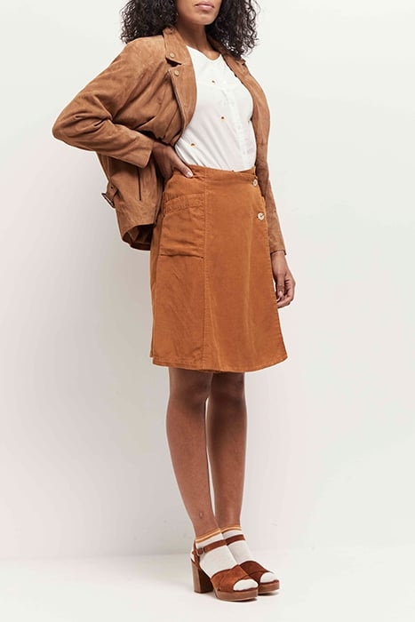 CELESTE - ECRU SHIRT WITH TWO-TONE POLKA DOT EMBROIDERY 4