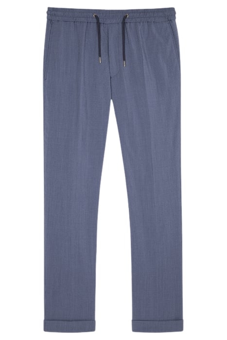 MENS DRAWCORD TROUSER INDIGO 4