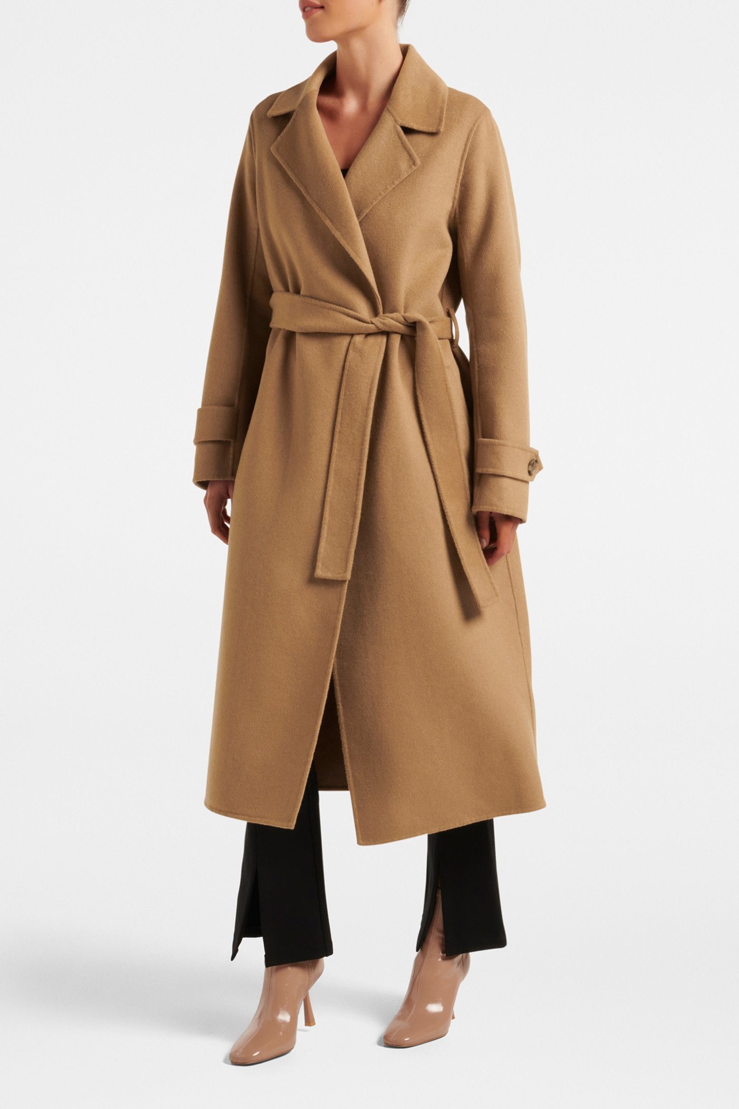 DEVON FELLED COAT SOFT CAMEL 4