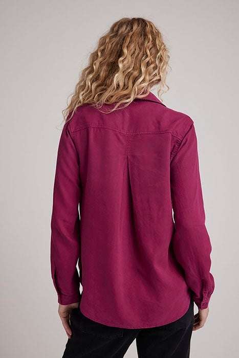 BUTTON DOWN SHIRT DARK MAGENTA 2