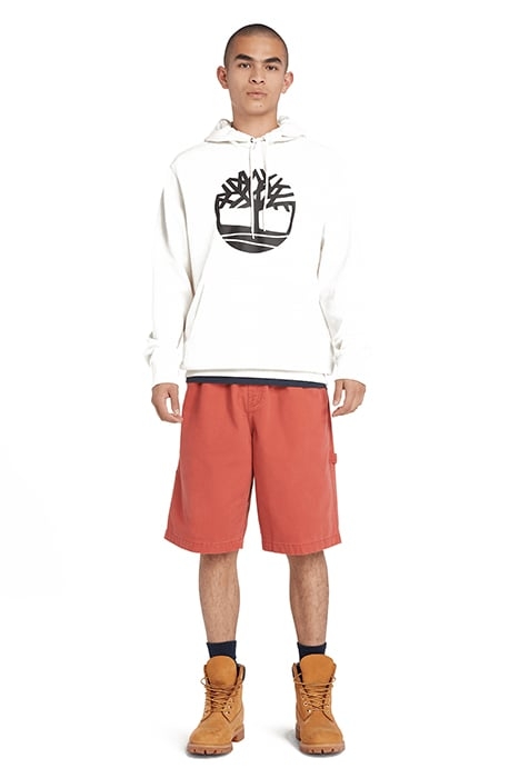 RINDGE WASHED HEAVY TWILL CARPENTER SHORT HOT SAUCE 3