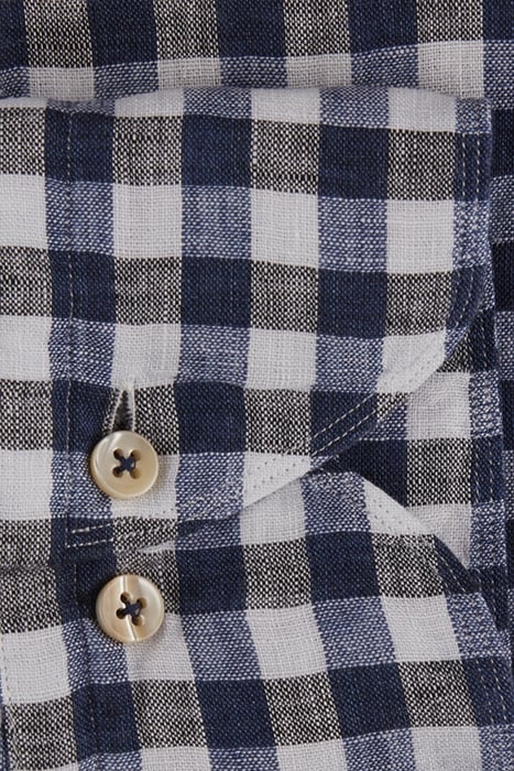 SLIMLINE/22, RC CUFF, SPORT DARK BLUE CHECK 3