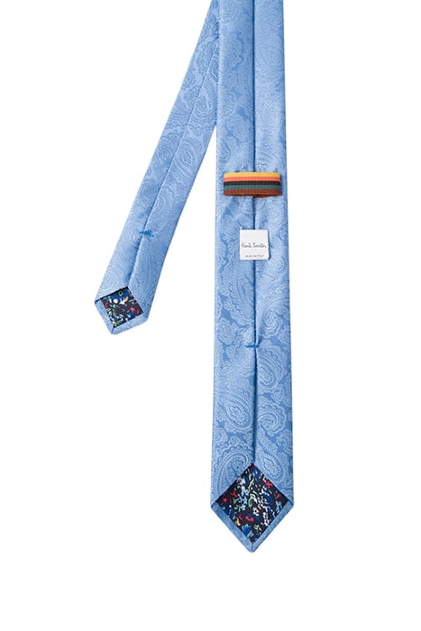 MEN TIE NARROW 6CM BLUE 2