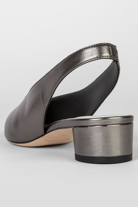 WOMENS SHOE ENID BLACK NICKEL BLACK NICKEL 5