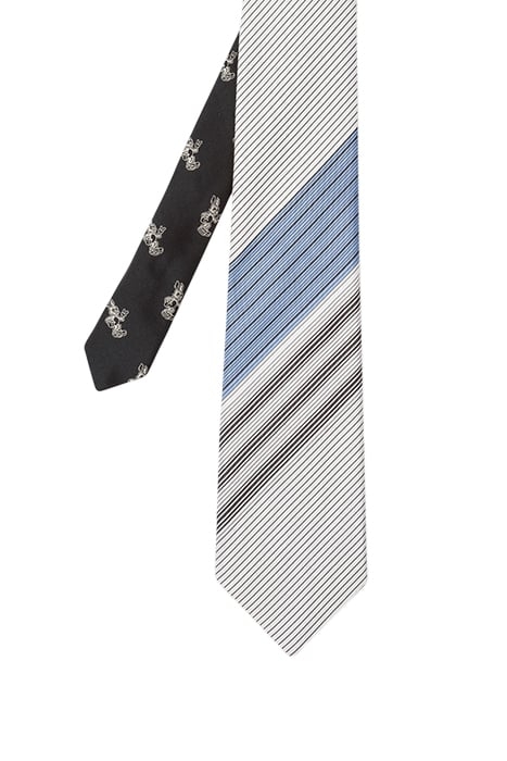 MEN TIE CLASSIC WHITE 1