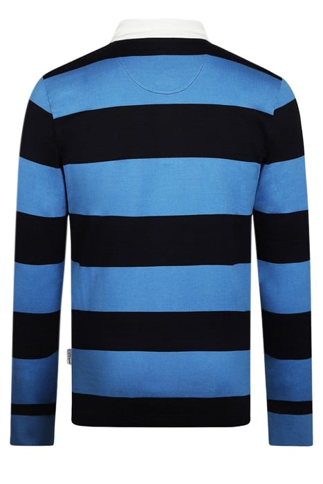 RUGBY 2 STRIPE ROYAL BLUE 2
