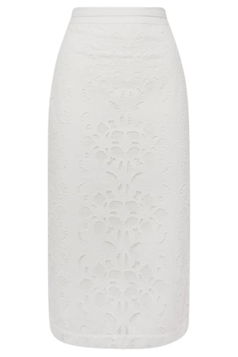 IMMI-LACE PENCIL CO ORD WHITE 4