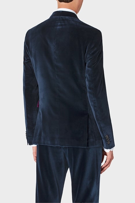 GENTS SLIM FIT 2 BTN JACKET GREYISH BLUE 2