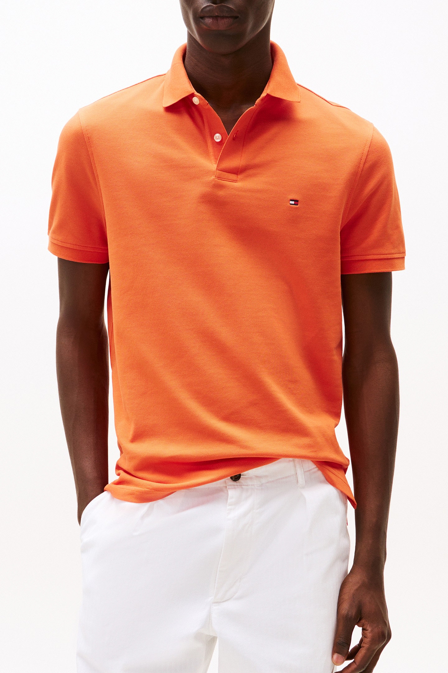 1985 REGULAR FIT POLO BRILLIANT ORANGE 1