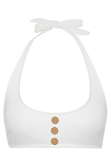 IRIS-HALTERNECK BIKINI TOP WHITE 2