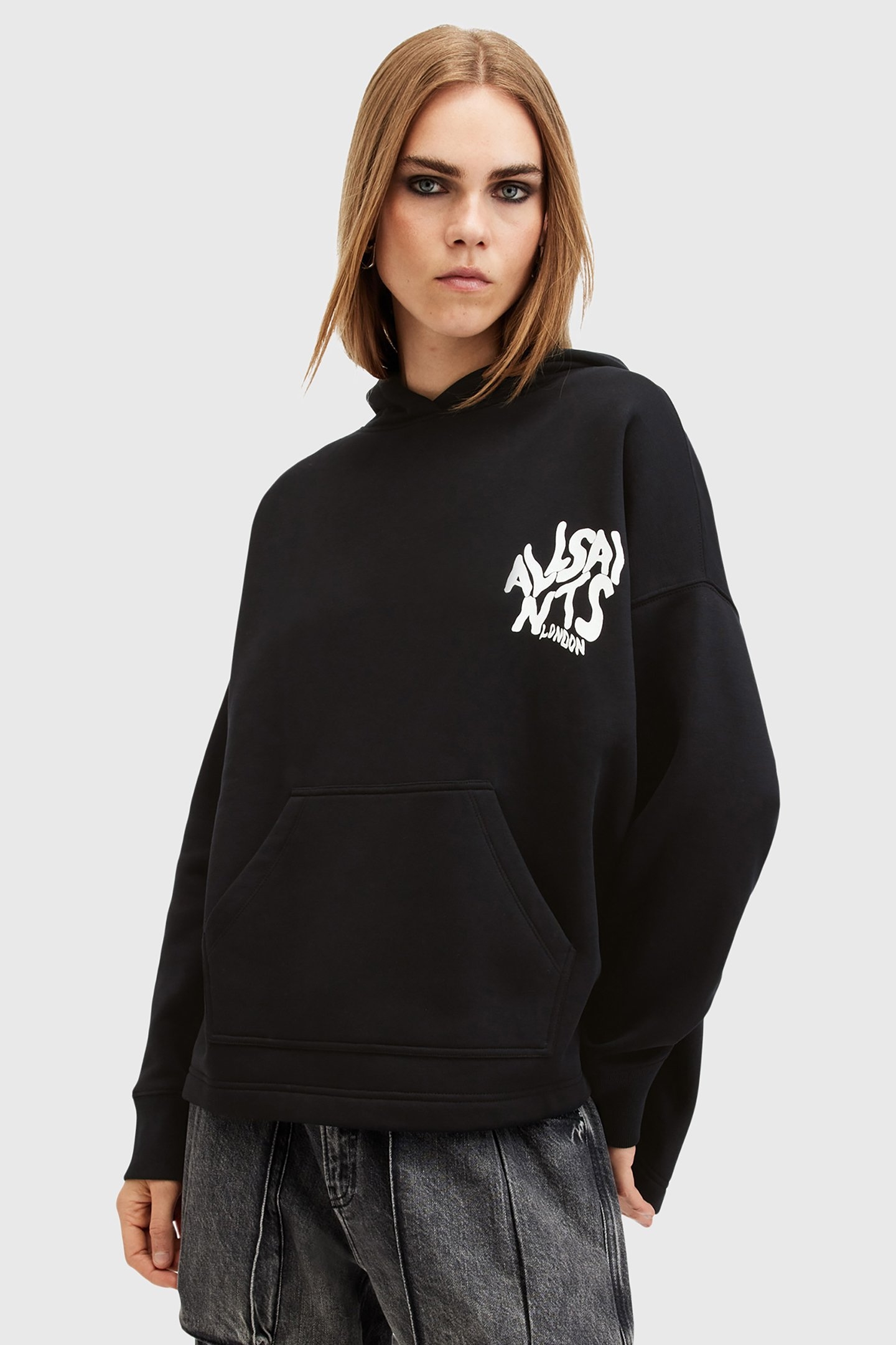 ORLANDO ETIE HOODY WASHED BLACK 1