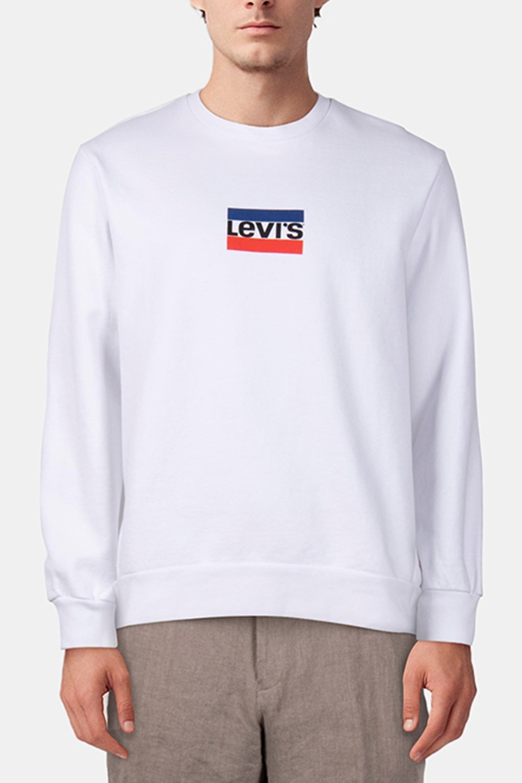 GRAPHIC SWEATSHIRT SPORTSWEAR B.R.W. WHITE 1