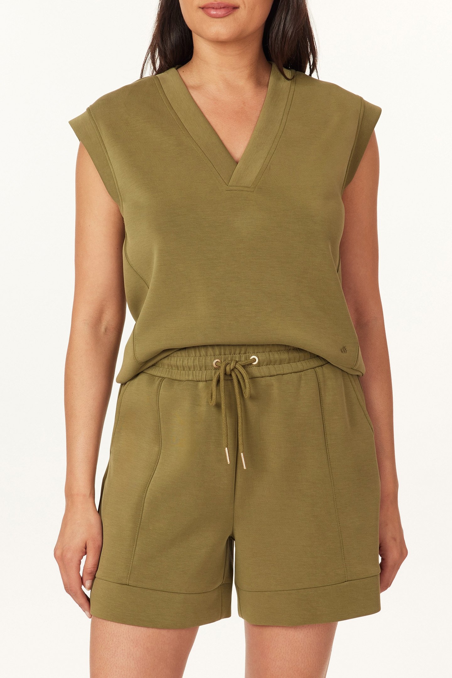 MODAL SCUBA TOP MARTINI OLIVE 1