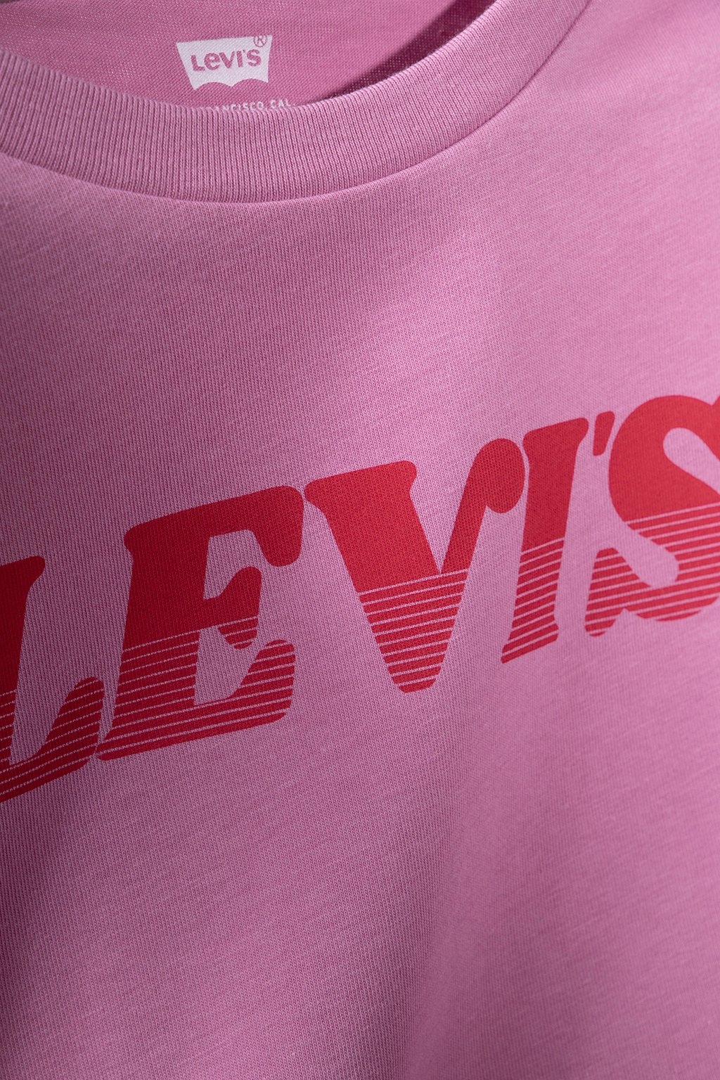 THE PERFECT TEE STRIPE LOGO MAUBE ORCHID 4