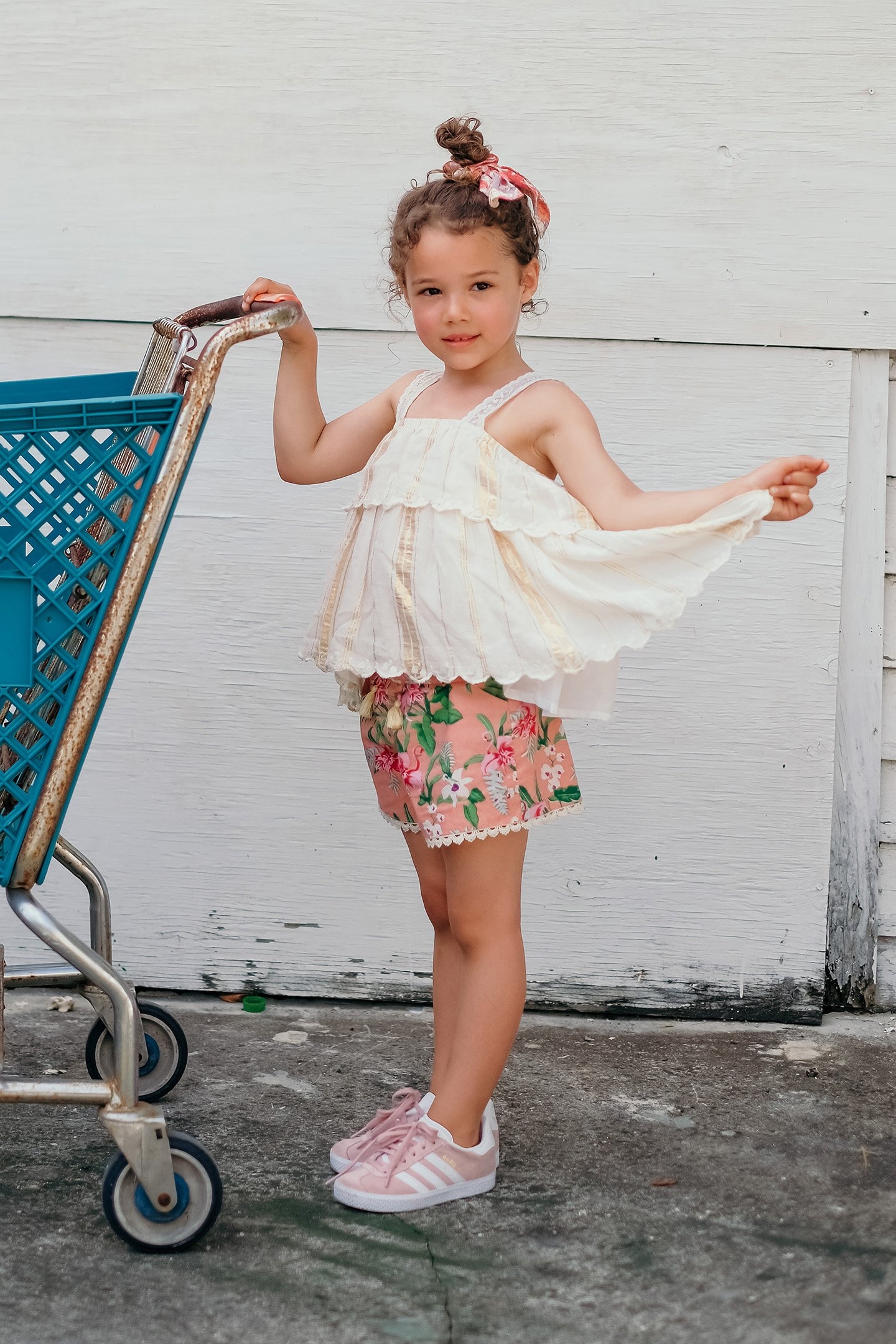 SHORTS VALLALOID SIENNA FLAMINGO 5