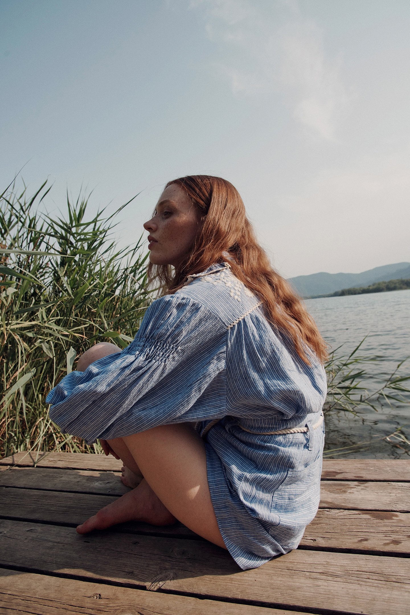 SHORTS VIRGIN BLUE STRIPES 3