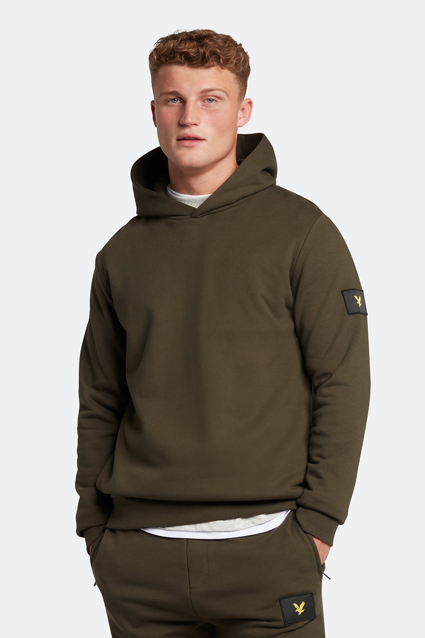 CASUALS HOODIE OLIVE 1