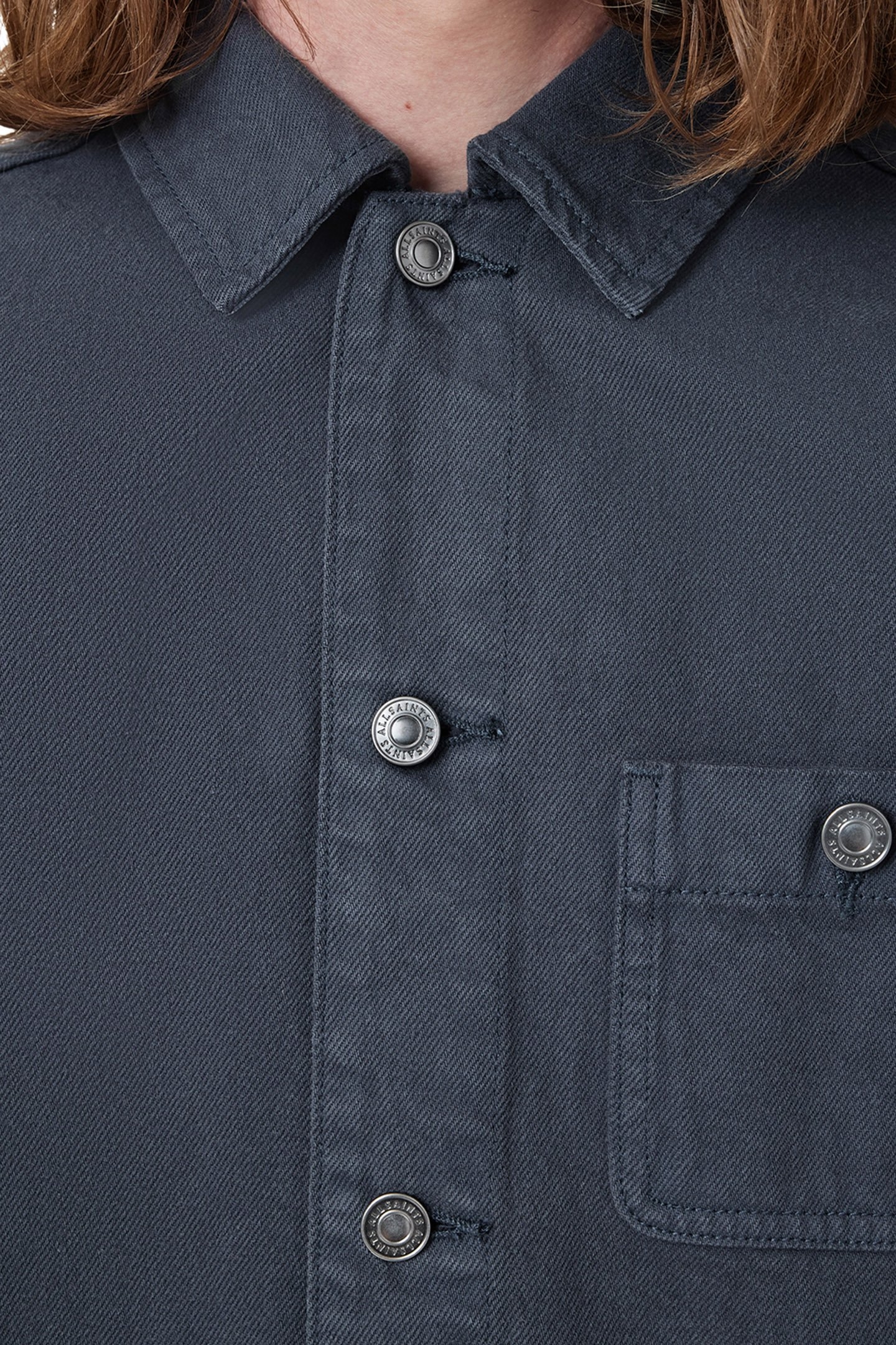 EAVIS CHORE JACKET FOUNTAIN BLUE 7