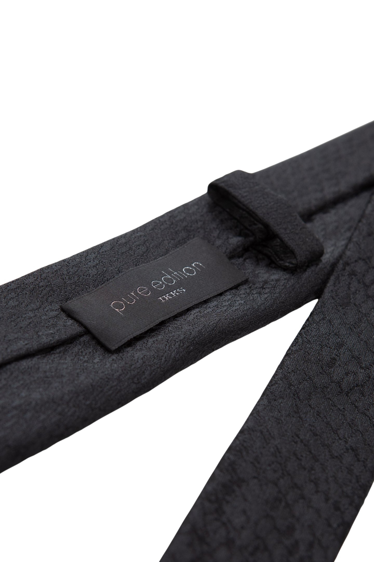 100% SILK BLACK TIE 4